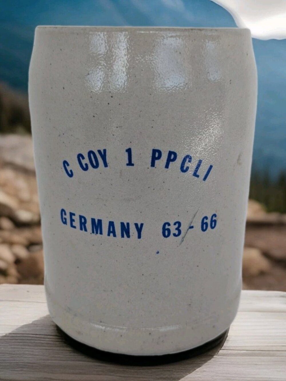 German Mug/Stein Princess Patricia Canadian Light Infantry Military Cold War
